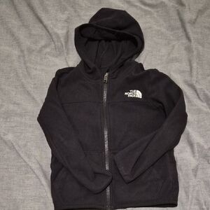 The North Face Kids Black Zip-Up Hoodie